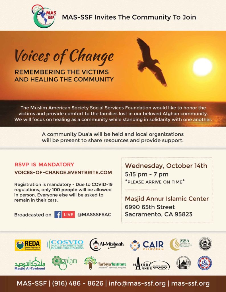 Voices of Change Flyer