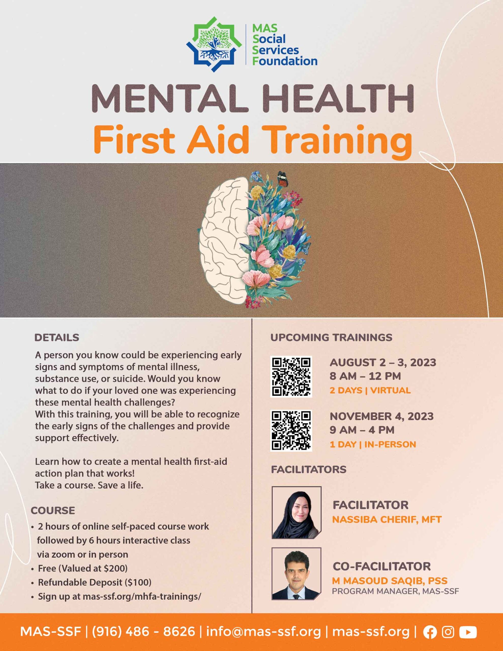 MHFA Trainings - Social Services Foundation